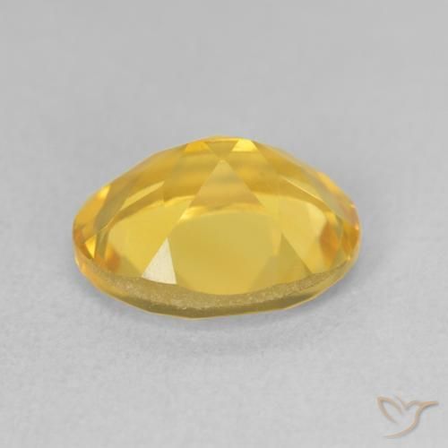 Citrino Dorato medio naturale da 3.17 ct, Ovale, VS