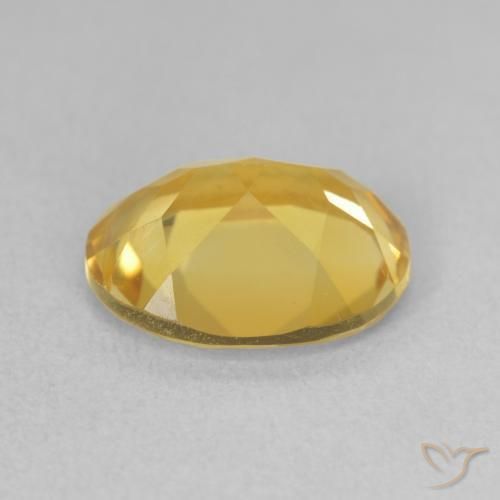 Citrino Arancio Dorato Profondo naturale da 2.94 ct, Ovale, VS