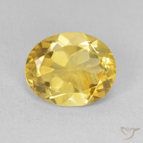 2.89ct Naturale Arancio dorato Citrino, Ovale, VS