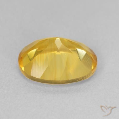 Citrino Dorato medio naturale da 3.18 ct, Ovale, VS