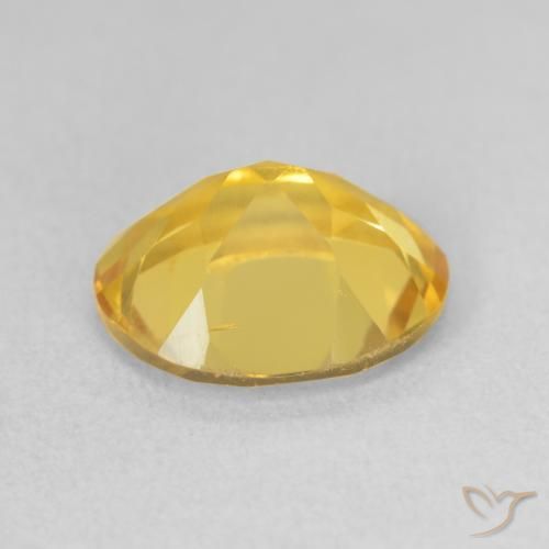 Citrino Dorato medio naturale da 3.07 ct, Ovale, VS