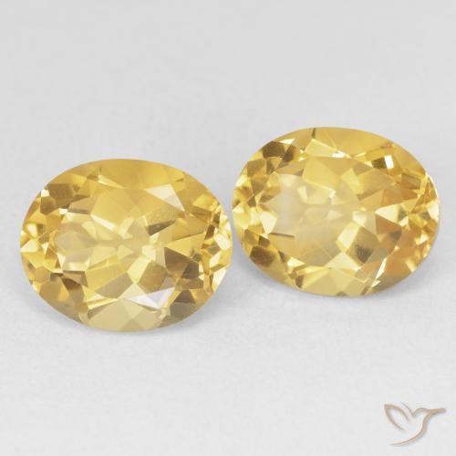 Gemme di Citrino Oro brillante naturale da 7.61 ct, Ovale, VVS-VS
