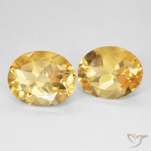 Gemme di Citrino Oro profondo naturale da 7.30 ct, Ovale, VVS-VS
