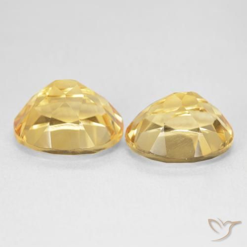 Gemme di Citrino Oro profondo naturale da 7.30 ct, Ovale, VVS-VS