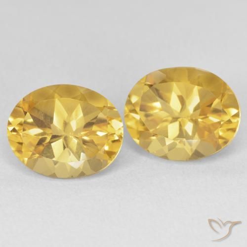 Gemme di Citrino Dorato naturale da 7.20 ct, Ovale, VVS-VS