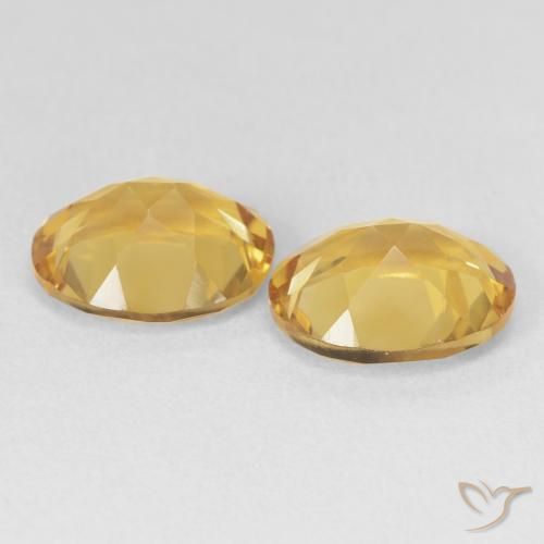 Gemme di Citrino Dorato naturale da 6.43 ct, Ovale, VVS-VS