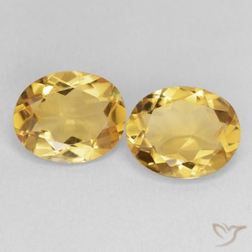 5.86ctw Naturale Dorato Citrino, Ovale, VS