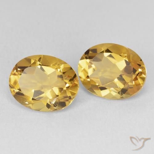 Gemme di Citrino Dorato naturale da 6.87 ct, Ovale, VVS-VS