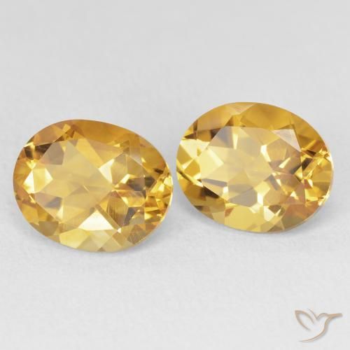 Gemme di Citrino Oro profondo naturale da 7.31 ct, Ovale, VVS-VS