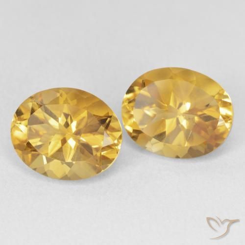 Gemme di Citrino Dorato naturale da 7.40 ct, Ovale, VVS-VS