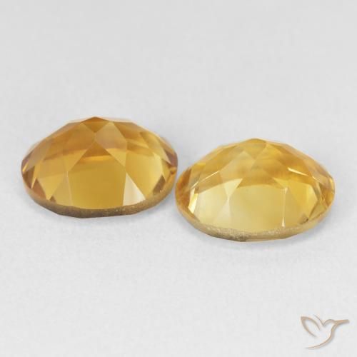 Gemme di Citrino Oro profondo naturale da 7.07 ct, Ovale, VVS-VS