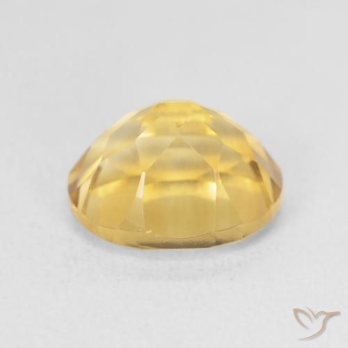 Citrino Dorato medio naturale da 3.99 ct, Ovale, VVS