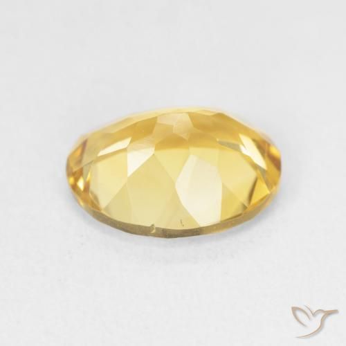 Citrino Dorato medio naturale da 3.15 ct, Ovale, VVS