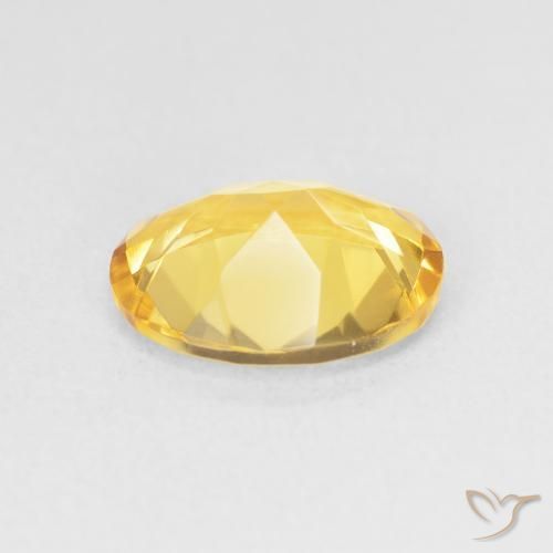 Citrino Dorato naturale da 2.71 ct, Ovale, VVS