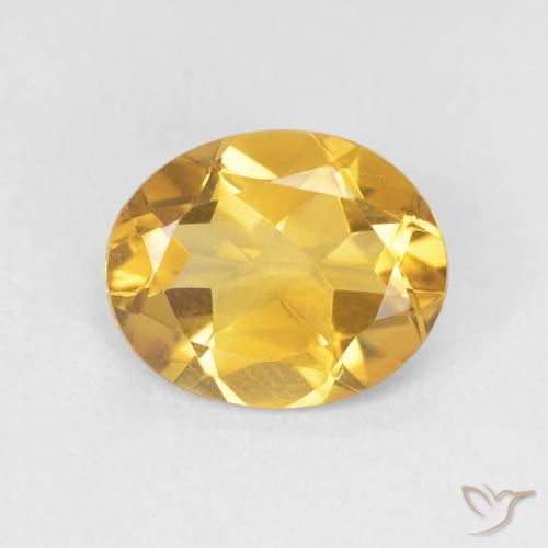 3.06ct Naturale Dorato Citrino, Ovale, VVS