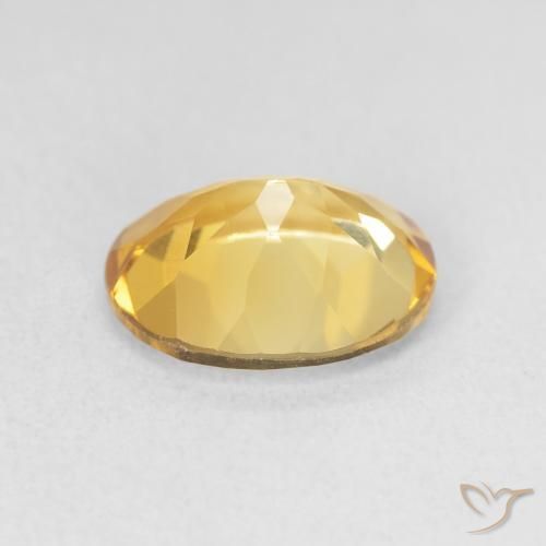 Citrino Oro profondo naturale da 2.94 ct, Ovale, VS