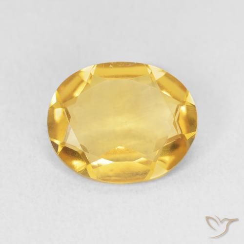 2.64ct Naturale Oro brillante Citrino, Ovale, VS