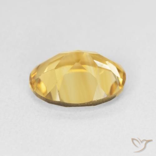Citrino Dorato medio naturale da 3.18 ct, Ovale, VS