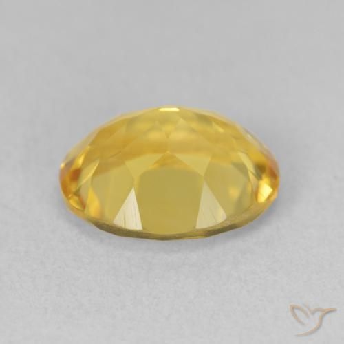 Citrino Arancio dorato naturale da 3.32 ct, Ovale, VVS-VS