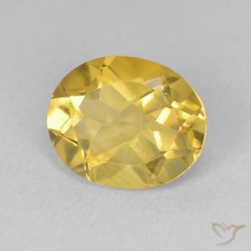 Citrino Arancio dorato naturale da 3.06 ct, Ovale, VVS-VS