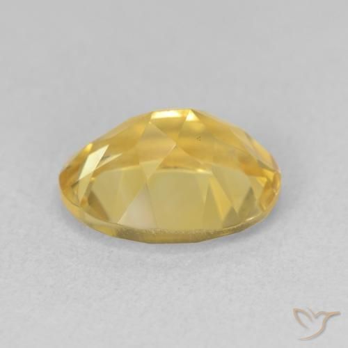 Citrino Oro profondo naturale da 3.18 ct, Ovale, VVS-VS