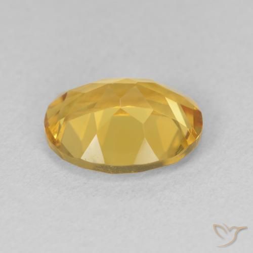 Citrino Dorato naturale da 3.14 ct, Ovale, VVS-VS