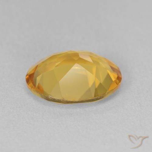 Citrino Dorato medio naturale da 2.86 ct, Ovale, VVS-VS