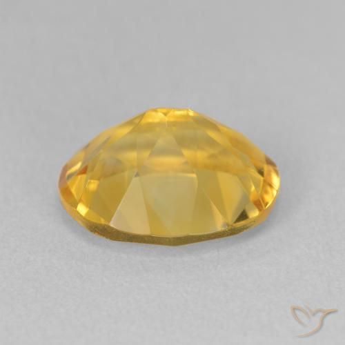 Citrino Dorato naturale da 3.28 ct, Ovale, VVS