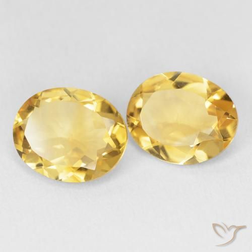 Gemme di Citrino Dorato naturale da 5.23 ct, Ovale, VVS-VS