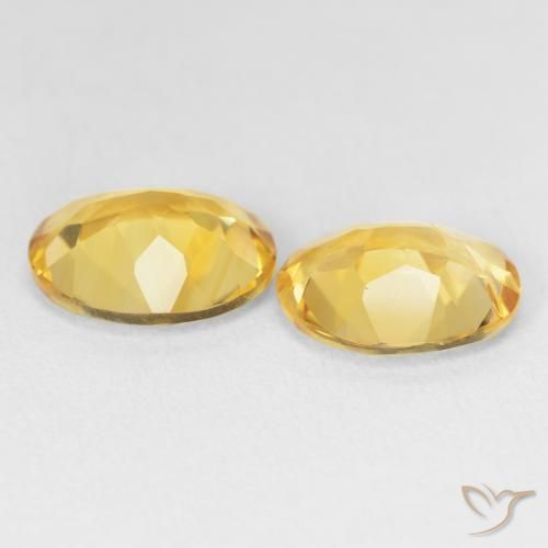 Gemme di Citrino Dorato naturale da 5.23 ct, Ovale, VVS-VS