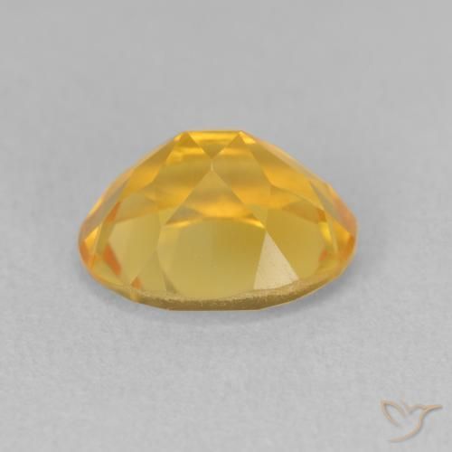Citrino Oro brillante naturale da 3.33 ct, Ovale, VS