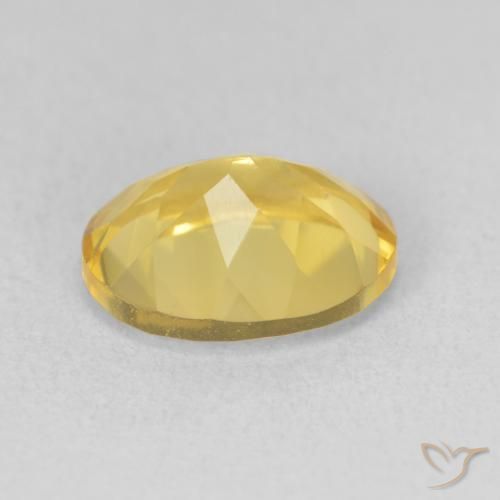 Citrino Arancio dorato naturale da 3.18 ct, Ovale, VVS-VS