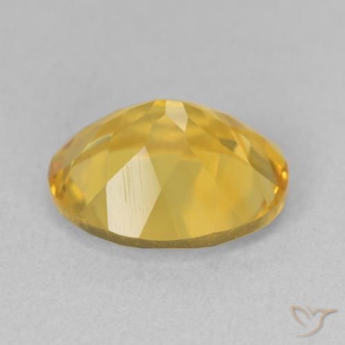 Citrino Arancio dorato naturale da 4.36 ct, Ovale, VS