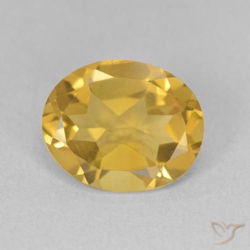 2.95ct Naturale Dorato Citrino, Ovale, VS