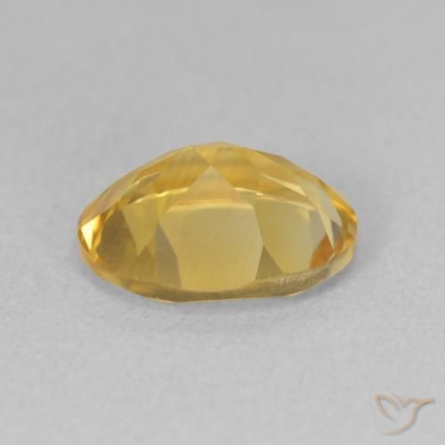 Citrino Dorato naturale da 2.95 ct, Ovale, VS