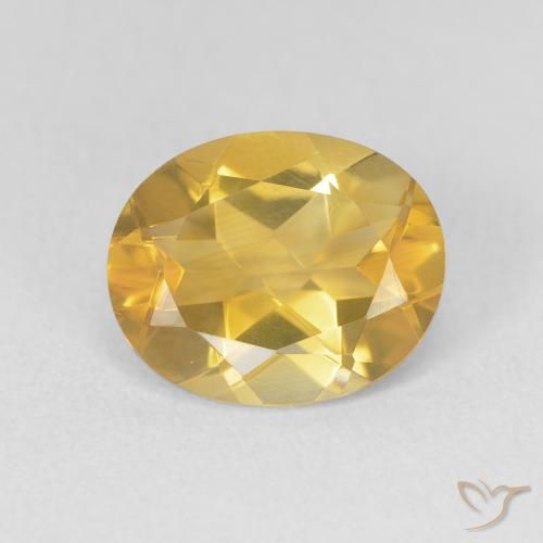 3.11ct Naturale Dorato Citrino, Ovale, VVS-VS