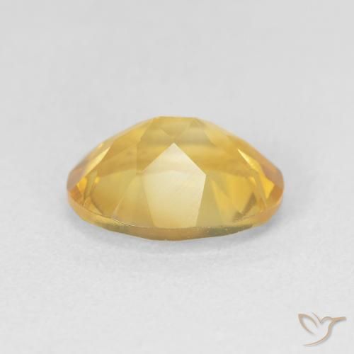 Citrino Dorato naturale da 3.11 ct, Ovale, VVS-VS