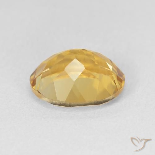 Citrino Oro profondo naturale da 3.47 ct, Ovale, VVS-VS
