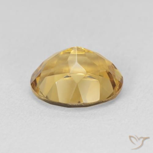 Citrino Oro medio naturale da 3.53 ct, Ovale, VVS-VS