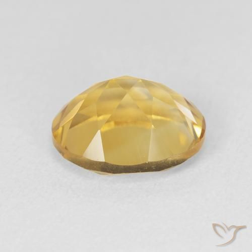 Citrino Arancio dorato naturale da 3.59 ct, Ovale, VVS-VS