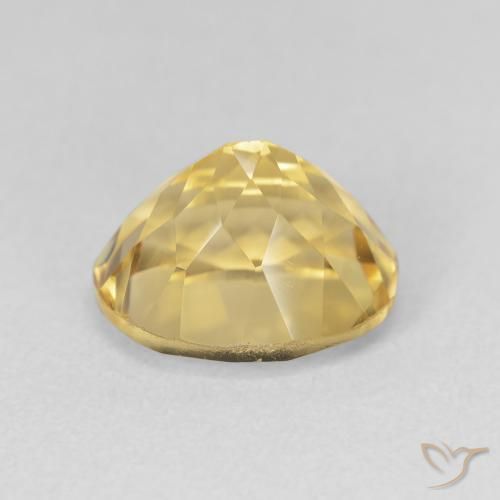 Citrino Arancio dorato naturale da 4.03 ct, Ovale, VVS-VS
