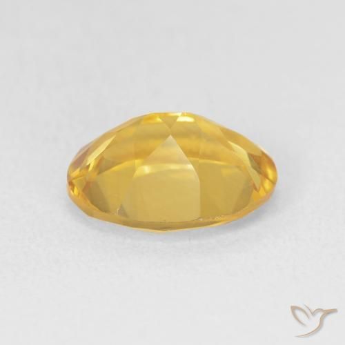 Citrino Dorato medio naturale da 3.05 ct, Ovale, VVS-VS