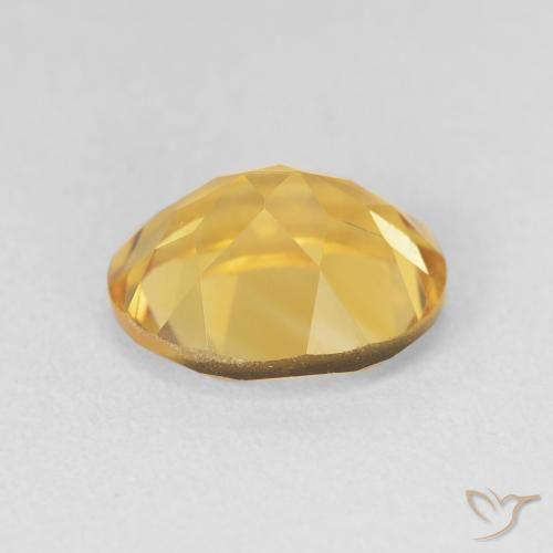 Citrino Oro profondo naturale da 3.52 ct, Ovale, VVS-VS