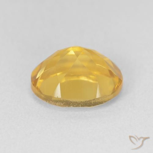 Citrino Arancio dorato naturale da 3.78 ct, Ovale, VVS-VS
