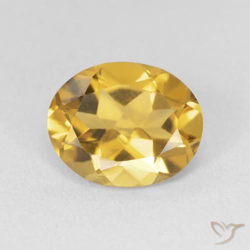 3.11ct Naturale Dorato Citrino, Ovale, VVS-VS