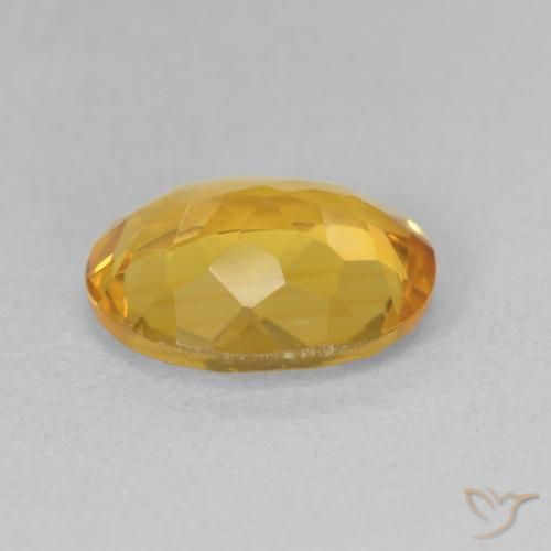 Citrino Oro brillante naturale da 2.94 ct, Ovale, VVS