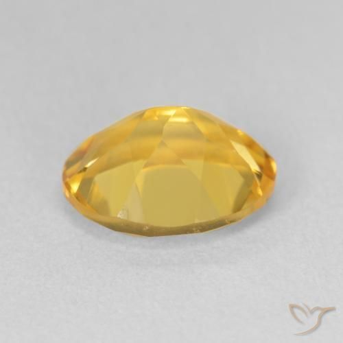 Citrino Dorato naturale da 3.03 ct, Ovale, VVS-VS
