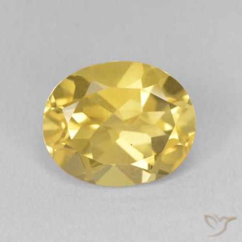 3.26ct Naturale Arancio dorato Citrino, Ovale, VVS-VS