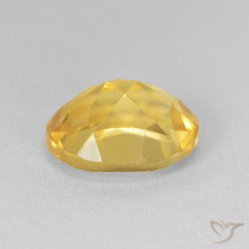 Citrino Dorato medio naturale da 3.31 ct, Ovale, VVS-VS
