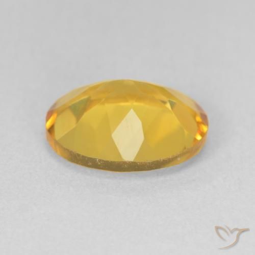 Citrino Oro brillante naturale da 3.04 ct, Ovale, VVS-VS